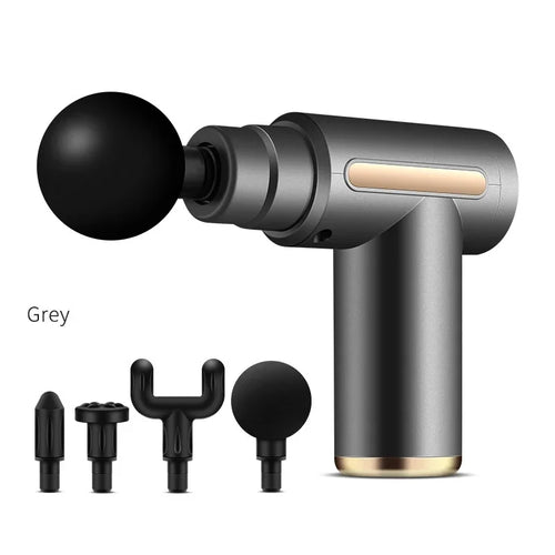 Mini Pistola de Massagem Muscular | 6 Velocidades + Carregamento USB-C