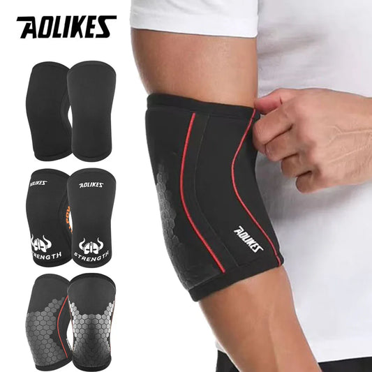 AOLIKES Tala de Cotovelo para Musculação 7mm