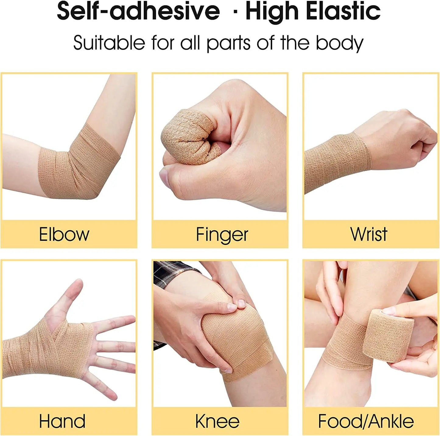 Banda Elástica Autoadesiva Para Pulso Elastoplast
