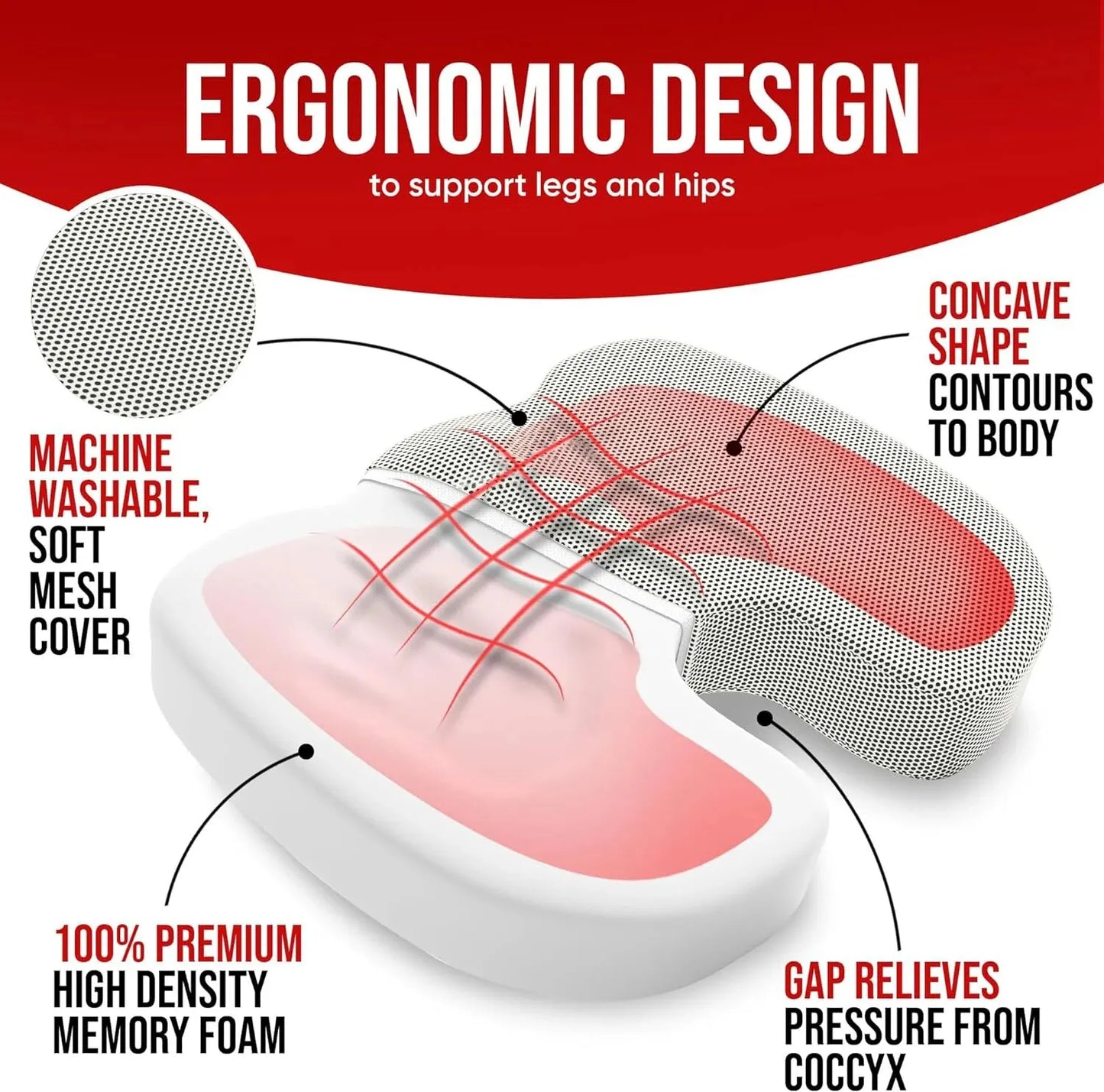 Almofada em Memory Foam