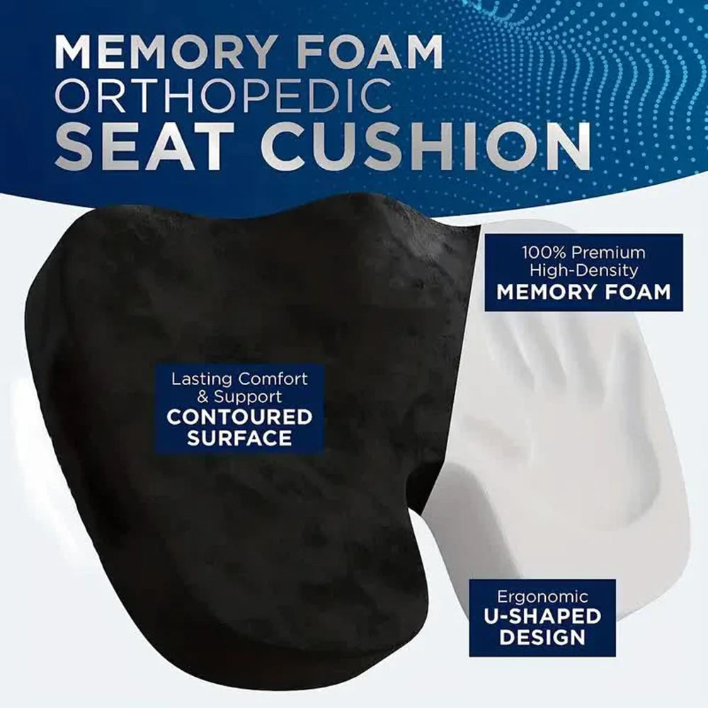 Almofada em Forma de U para Cadeira - Memory Foam