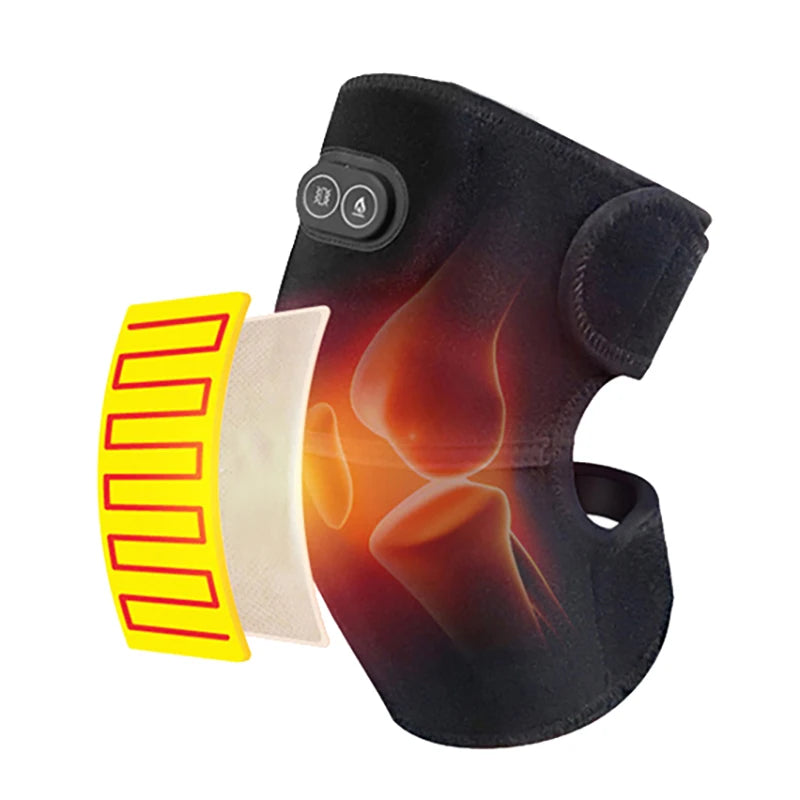 Massageador Elétrico USB para Ombro e Joelhos – Aquecimento e Vibração