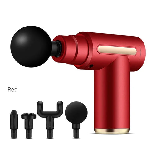 Mini Pistola de Massagem Muscular | 6 Velocidades + Carregamento USB-C