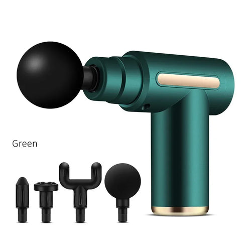 Mini Pistola de Massagem Muscular | 6 Velocidades + Carregamento USB-C